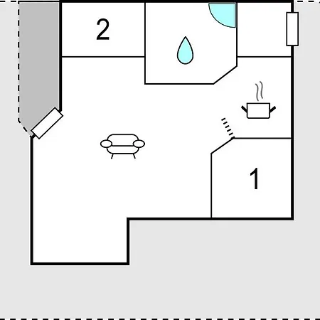 Σπίτι διακοπών Two-bedroom In *